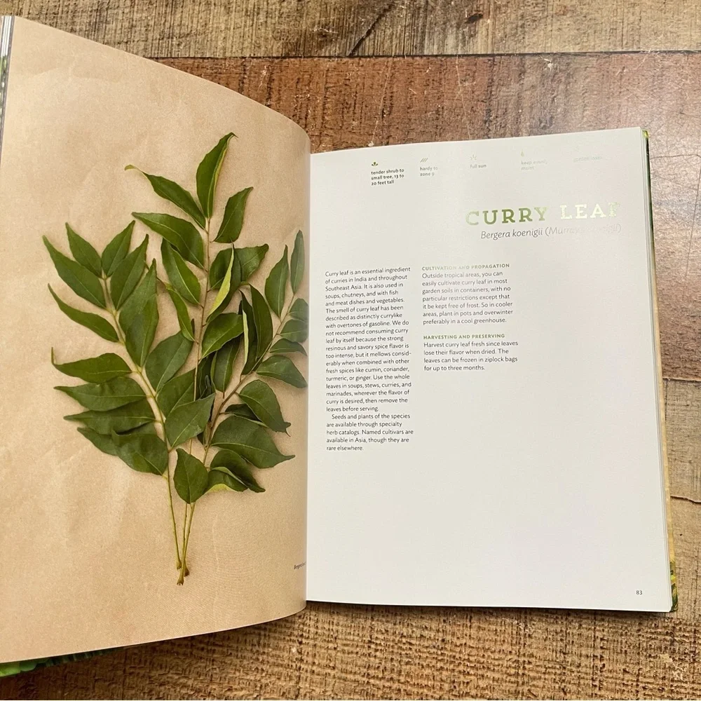 The Culinary Herbal Growing & Preserving Flavorful Herbs by Susan Belsinger